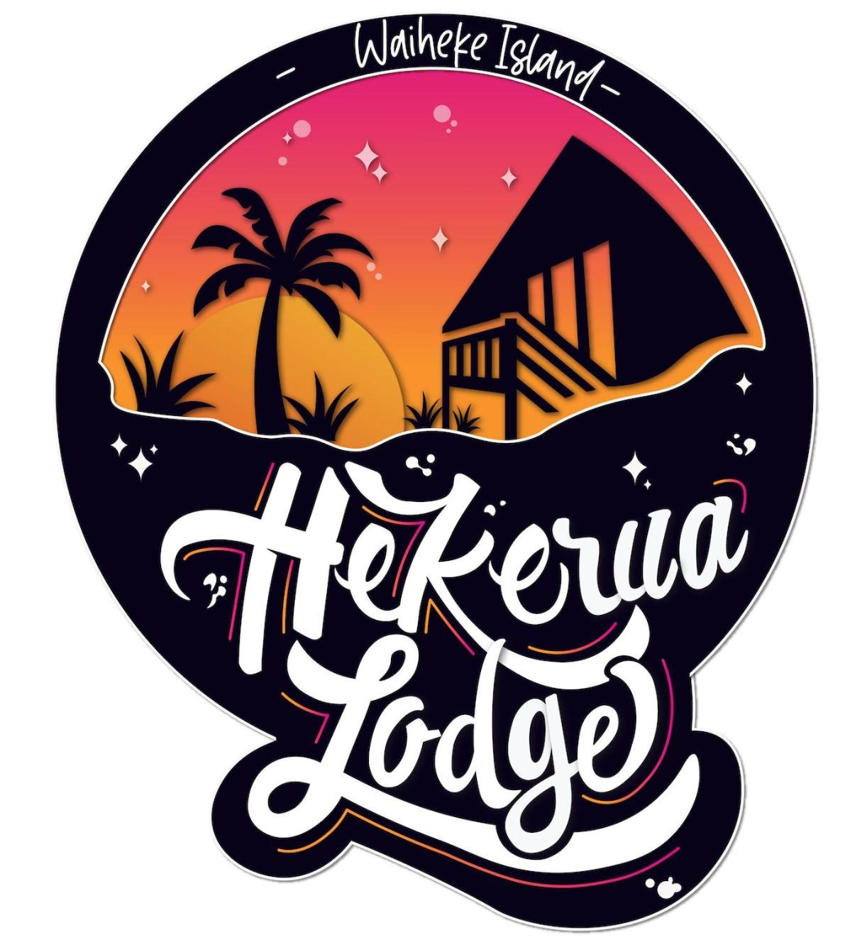Hekerua Lodge Backpackers Oneroa Exterior foto